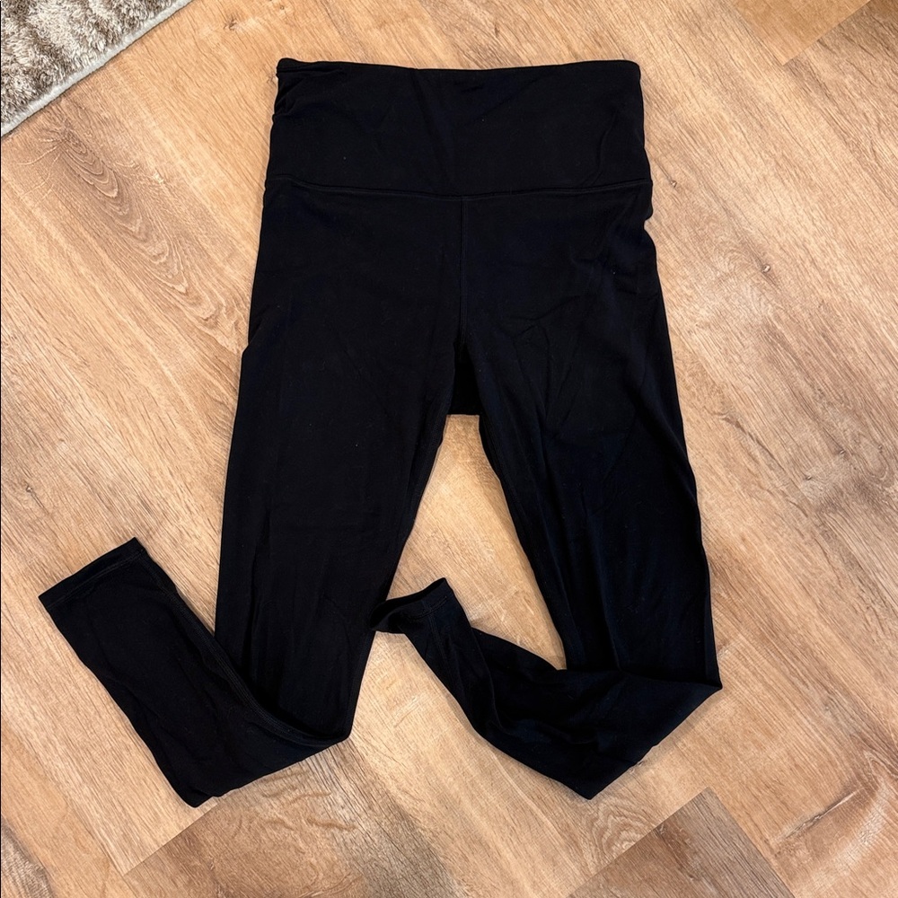 Athleta Black High-Waisted Leggings